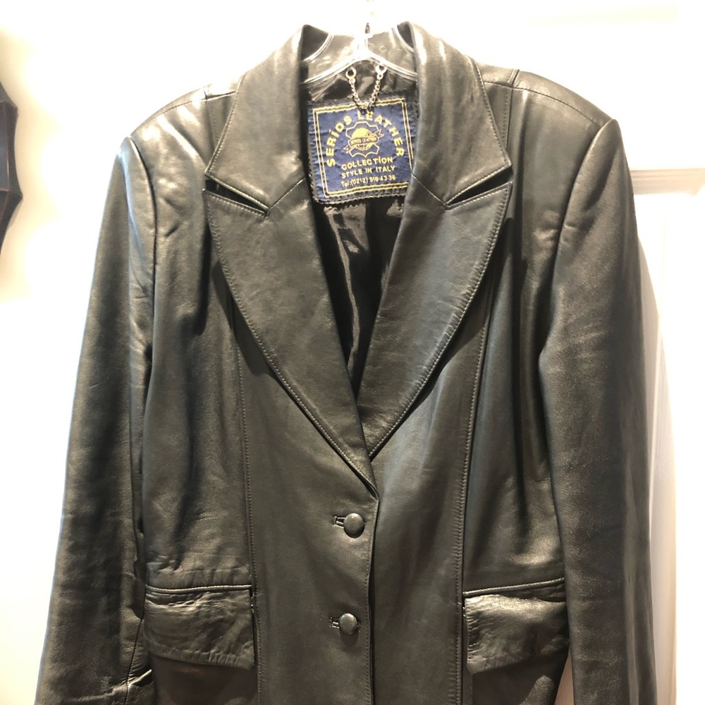 Leather jacket